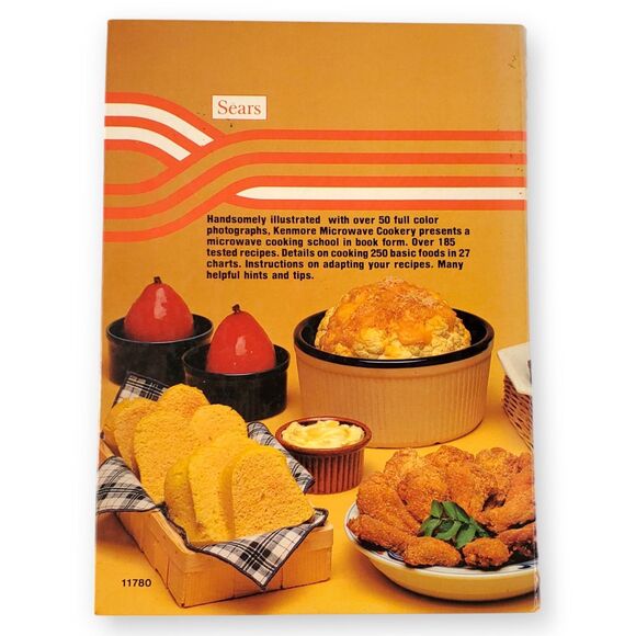 VTG 1982 Kenmore Microwave Cookery Cookbook Spiral Bound 80s Retro Recipes - Picture 3 of 16